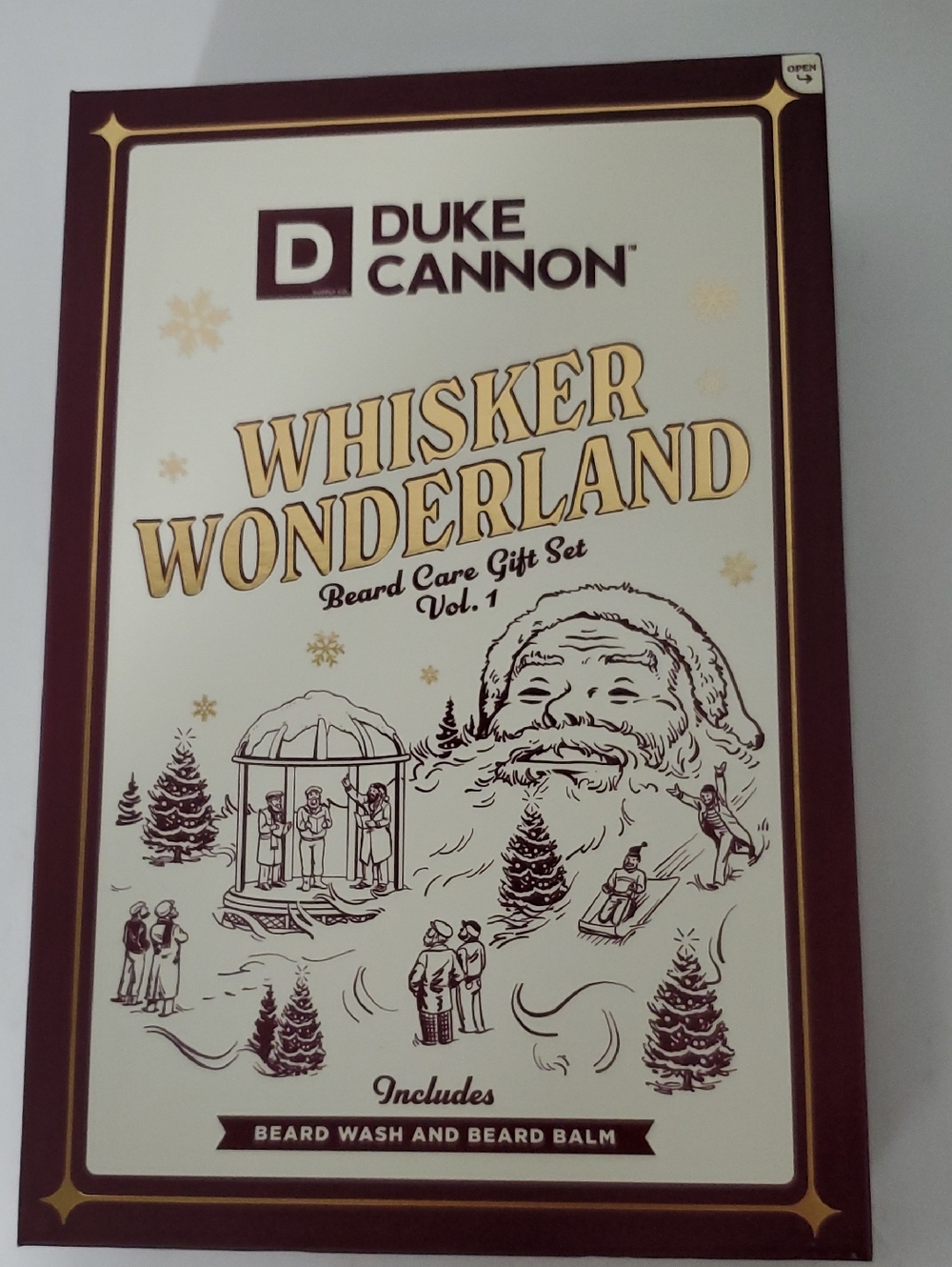 Duke Cannon Whisker Wonderland Beard Care Gift Set Beard Wash and Balm NEW